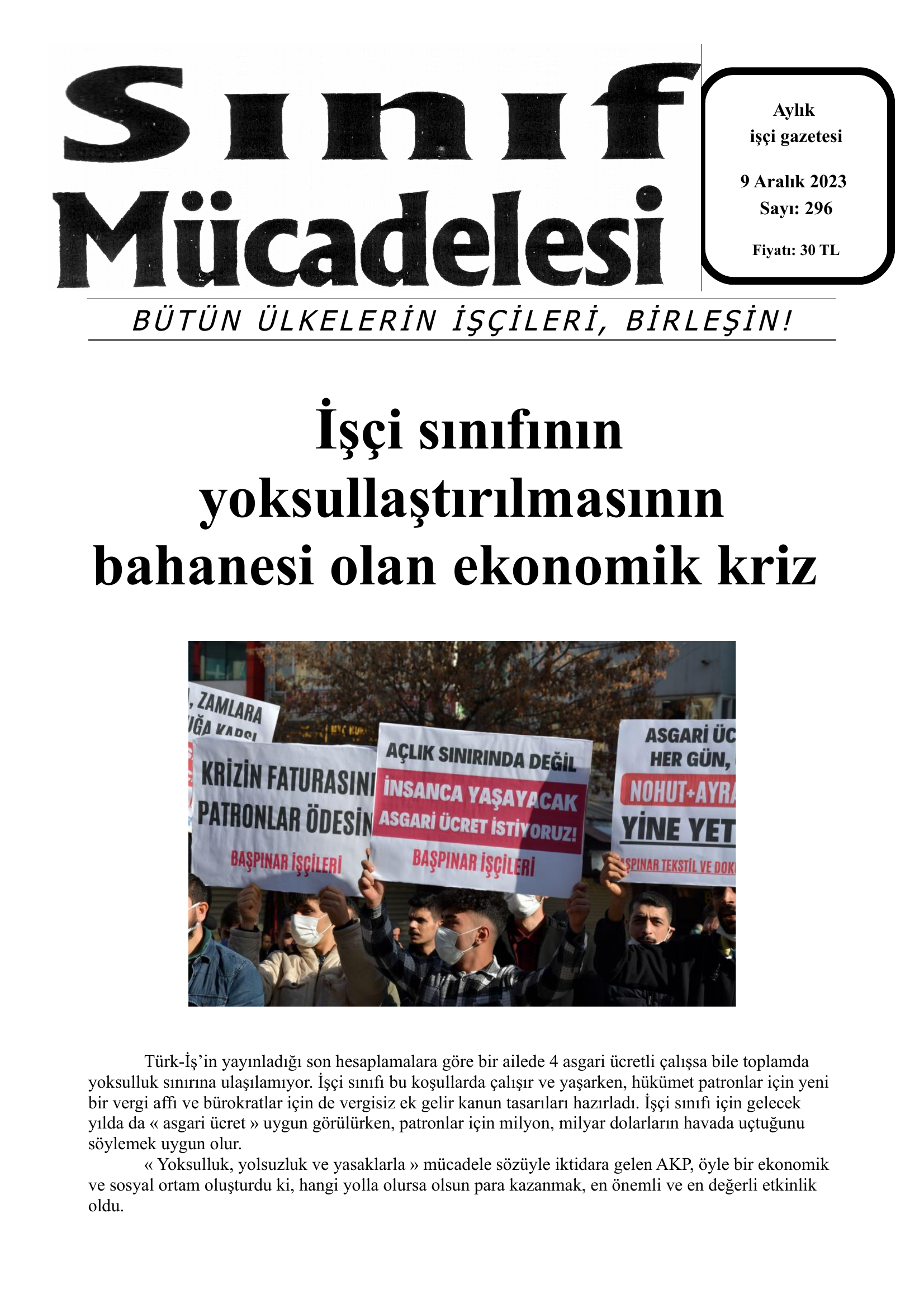 newspaper n°296 