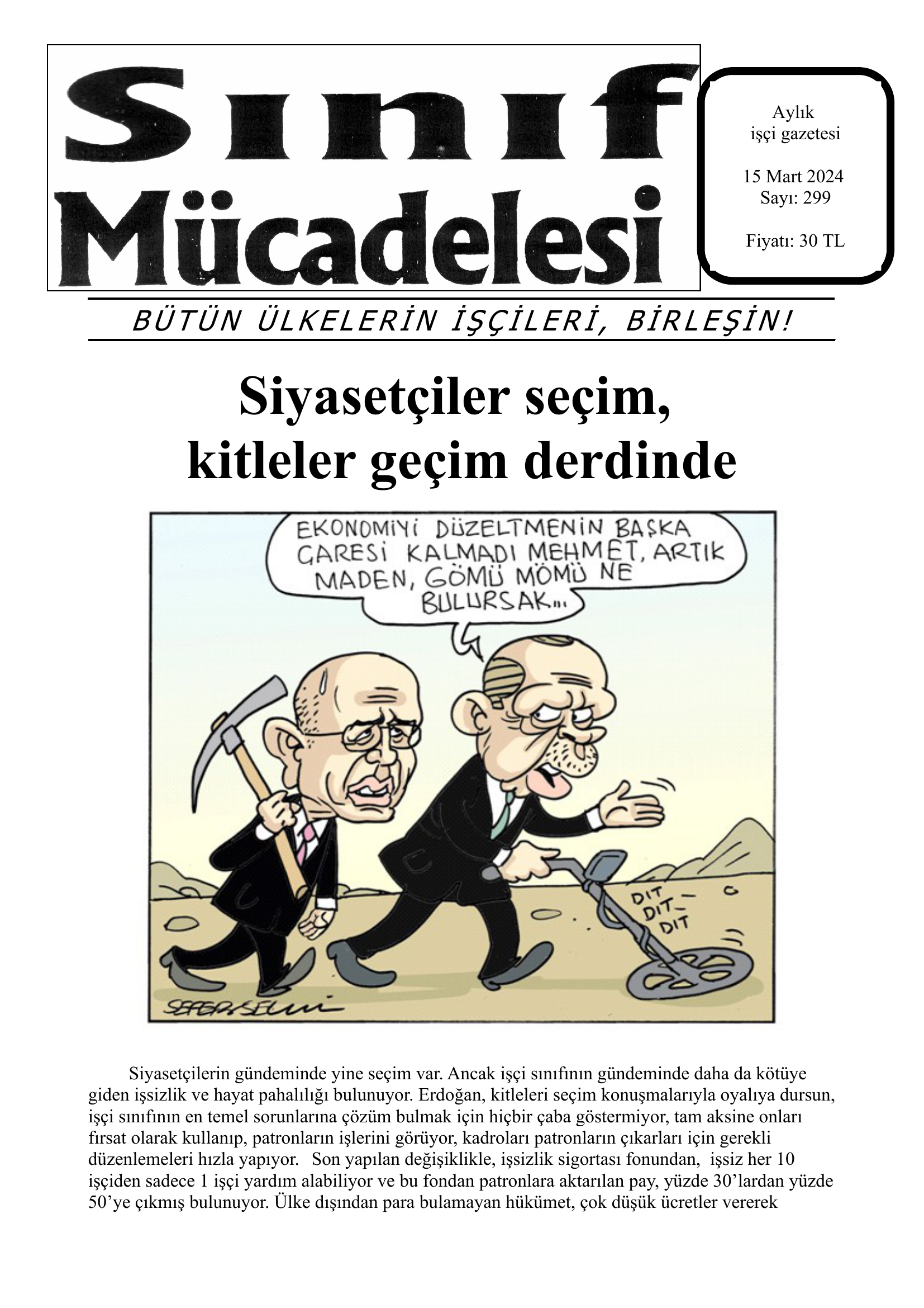 newspaper n°299 
